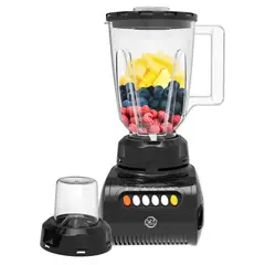 ICM - Licuadora Miamix 350w Vaso Plastico 1.5l 4 Velocidades + Pulso Con Picatodo