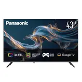 PANASONIC - Televisor 43" Pulgadas 108 cm 43W80CPN 4K-UHD QLED Smart TV Google con IA