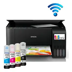 EPSON - Impresora EcoTank Sistema Continuo Original Copia y Escanea Impresora EcoTanMu Impresora