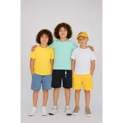BALLESTA KIDS - Pack x3 Camisetas Básicas para Niño Algodón Suaves y Cómodas