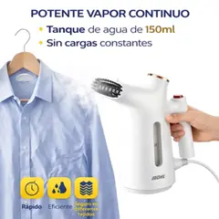 GENERICO - Plancha A Vapor Portátil 150ml MDHL Eliminador De Arrugas Rápido