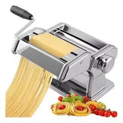 GENERICO - Maquina Laminadora Y Cortadora De Pasta Casera Profesional