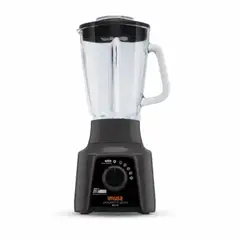 IMUSA - Licuadora Powermix Glass 5 Velocidades Black