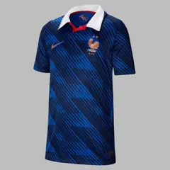 NIKE - Camiseta Niño Francia Local Stadium 2026 - Azul - Fútbol - Uso deportivo