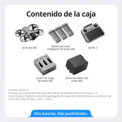 DJI - Avata 360 Fly More Combo (rc 2)fpv Drone Inch 8k 360°