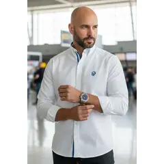 ALMA DE AVIADOR - Camisa Concord Blanco