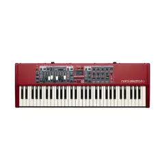GENERICO - Teclado Nord Electro 6D 61 semipesado tipo Waterfall 61 teclas rojo