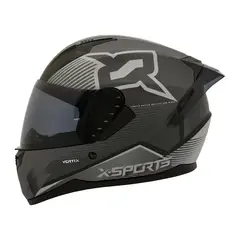 X SPORTS - CASCO M67 CERTIFICADO DOT + SPOILER MATE