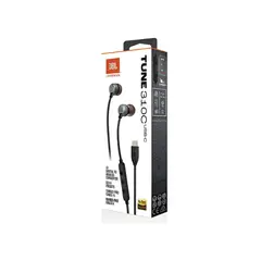 JBL - Audífonos Intraurales Alámbricos Tune 310C USB-C