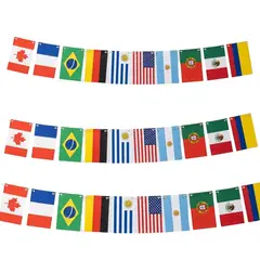 GENERICO - Banderin Paises Mundial * 30 Pcs