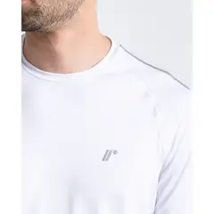 RACKETBALL - Camiseta Legado Manga Corta, Color Blanco Para Hombre