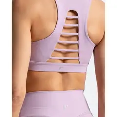 RACKETBALL - Top Vital Deportivo Soporte Alto, Color Mora Para Mujer