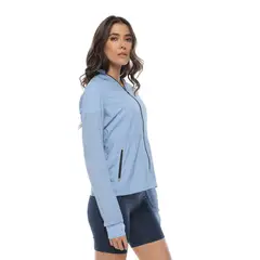 RACKETBALL - Chaqueta Rompeviento, Color Azul Lavanda Para Mujer