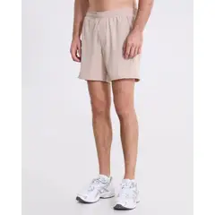 ATMOS - Bermuda Training Larga Con Biker Para Hombre Beige