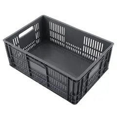 ENERGY PLUS - Canastilla Plástica Industrial Mixta Apilable 60x40x25