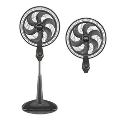 SAMURAI - Ventilador 2 en 1 Silence Force Maxx 18 Pulgadas Gris