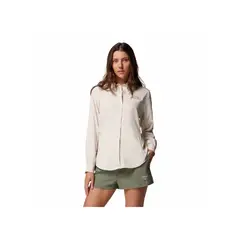 COLUMBIA - Camisa Mujer TAMIAMI II LS SHIRT Beige