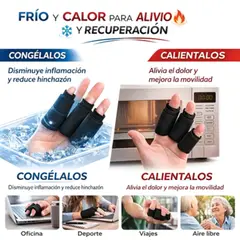 GENERICO - Magas Terapia Frío Calor Para Dedos Pack x4