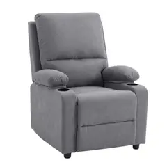 MUEBLES FIOTTI - Silla Reclinable con portavasos Tela Waheeb