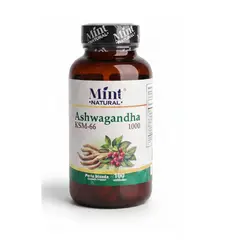 NATURAL FRESHLY - ALIMENTO CON ASHWAGANDHA X 100 UNIDADES/ MINT NATURAL