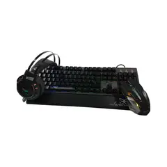 JYR TECHNOLOGY - Combo Gamer 3en1 Teclado, Diadema y Mouse LED RGB