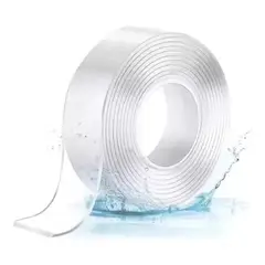 CUC - Cinta Doble Faz Adhesiva Transparente Reutilizable Calidad Premium