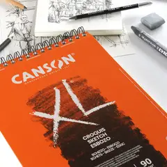 CANSON - Block XL Croquis (Naranja) 90 grs A4 x 120 Hj