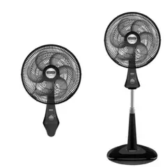 SAMURAI - Ventilador Comfort Maxx Plus 2En1 Negro