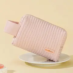 MULTIBAGS - ORGANIZADOR CARTUCHERA COSMETIQUERA MAQUILLAJE NECESER-ROSA