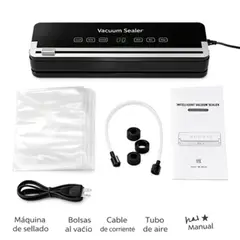 GENERICO - Empacadora Selladora Al Vacío 120W Para Alimentos Cocina