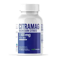 HEALTHY AMERICA - SUPLEMENTO CON MAGNESIUM CITRATE X 60 CAPSULAS /HEALTHY AMERICA