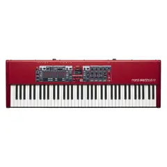 GENERICO - Teclado Nord Electro 6 HP 73 teclas acción de martillo rojo