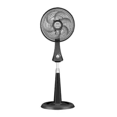 SAMURAI - Ventilador Turbo Silence Compact 2 en 1 Negro