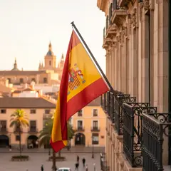 VITTORIA - Bandera España 150x90cm Exterior Grande