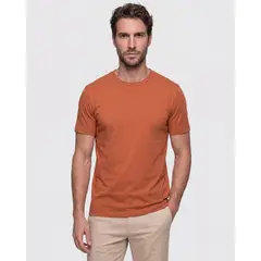 PATPRIMO - Camiseta Básica Cuello Redondo Hombre Para Hombre Negro