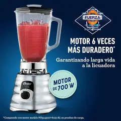 OSTER - Licuadora Clásica BLST4655 700W Plateado