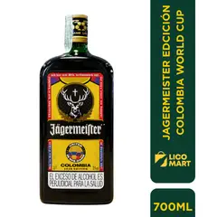 JAGERMEISTER - EDICIÓN COLOMBIA WORLD CUP 700 ML