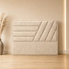 GENERICO - Cabecero para cama queen 1.60x1.90 Berlin beige