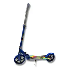 DISTRIONLINE - Monopatín Con Base En Forma Guitarra Para Niños Y Adultos Color Azul