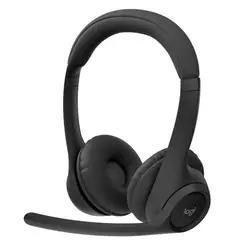 GENERICO - Logitech Zone 300, Diadema Bt Inalámbrica, 2 Micrófonos, Blk Color Negro Luz Blanco