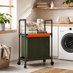 GENERICO - Organizador Multifuncional Con Ruedas ABS Gran Capacidad Ahorra Espacio Hogar Oficina y Cocina