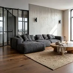 22 GRADOS DECORACION - Sofá Blur 326cm x 110cm Tela antifluido