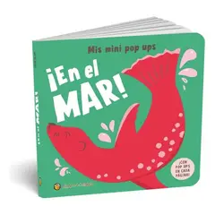 JUGANDO Y EDUCANDO - Libro Educativo Mini Pop Up Interactivo El Mar Para Niños