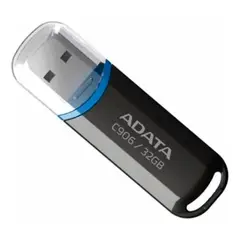 ADATA - Memoria USB C906 32GB 2.0 Liso negro