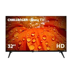 CHALLENGER - Televisor 32 HD LED Smart TV Roku
