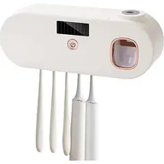 GENERICO - LIMPIADOR Y SOPORTE PARA CEPILLO DE DIENTES