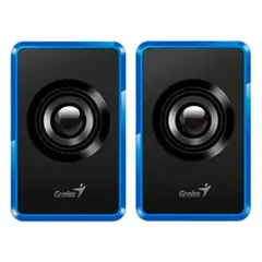 GENIUS - Parlante Usb Sp-u125 3w Usb Power Black Color Azul