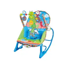 GENERICO - SILLA MECEDORA BEBE AZUL