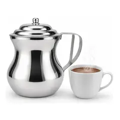 TECNOHOGAR JS - Olleta Jarra Chocolatera Acero Quirúrgico T304 3 Litros