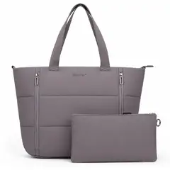 BUFFER FLASK - Bolso Tote Acolchado Cartera Buffer +estuche Organizador 30l